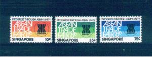 Singapore 1980 Sc 360-2 Asean Trade Fair MNH