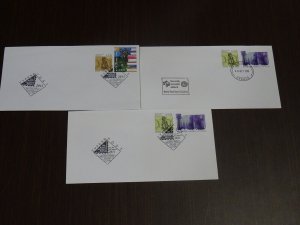 Cyprus 2011 Commemorative Covers Special Cancels 15 pcs