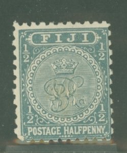 Fiji #53av Unused Single