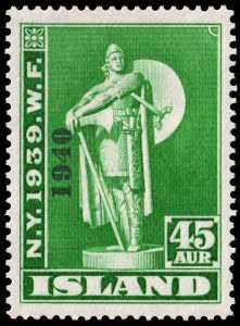 Iceland - Scott 234 - Mint-Hinged