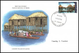 Benin 652 Typed FDC