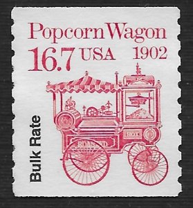 US #2261 16.7c Transportation - Popcorn Wagon, 1902 ~ MNH