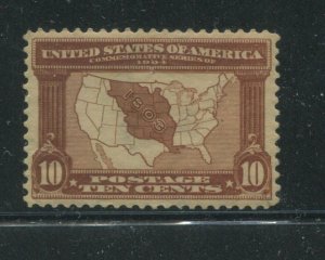 1904 US Stamps #327 10c Mint Hinged VF OG Louisiana Purchase Exposition Issue