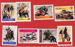 Poland  #1946-1953   VF used   Cavalry  Free S/H