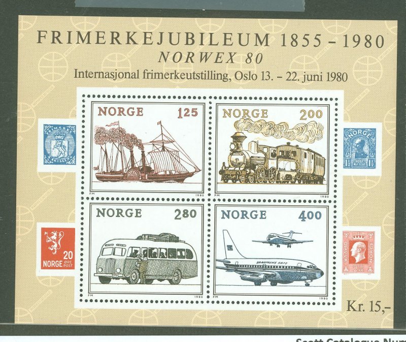 Norway #765  Souvenir Sheet