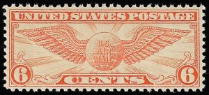 US #C19 SCV $85.00 XF mint never hinged, large stamp,  super fresh color   SE...