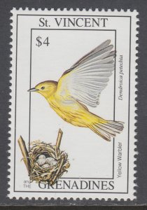 St Vincent 1824 Bird MNH VF