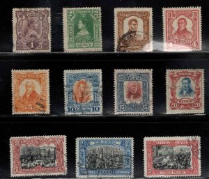 Mexico Scott 310-320 Used stamp set