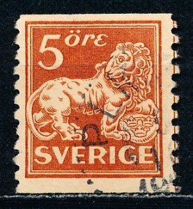 Sweden #123 Single Used