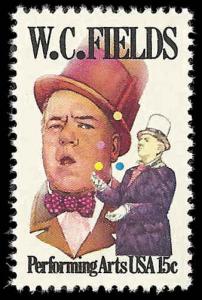 # 1803 MINT NEVER HINGED W.C. FIELDS XF+