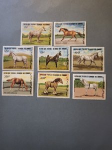 Stamps Comoro Scott #579-86 nh