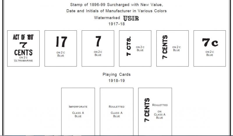 PRINTED U.S. REVENUES 1862-1995 STAMP ALBUM PAGES (297 pages)