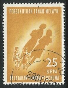Malaya = Scott # 109 - Used