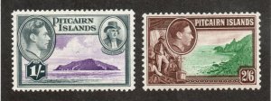Pitcairn Islands - Sc# 7 & 8 MNH - VF      /       0924305