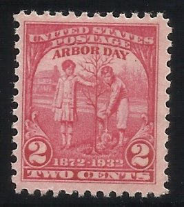 717  2c  MNH F/VF Centering