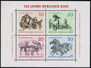 Germany(Berlin).1969 Miniature Sheet  S.G.MSB332 Unmounted Mint