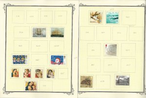 Great Britain Stamp Collection on 23 Scott Specialty Pages, 2010-2014, JFZ