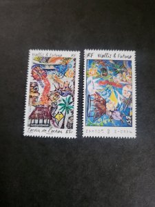 Stamps Wallis and Futuna Scott #705-6 never hinged