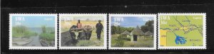 South West Africa 1986 Caprivi Strip Lake Map Sc 574-577 MNH A1962