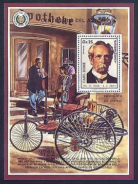 HERRICKSTAMP PARAGUAY Sc.# 2170 Cars Stamp Souvenir Sheet Mint NH