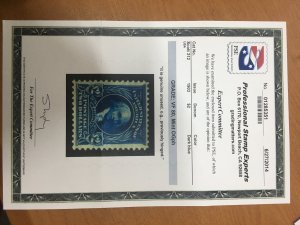 momen: US Stamps #312 MINT OG PF & PSE GRADED Cert VF-80