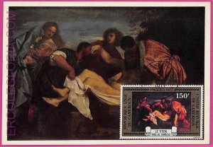 ag3352 - Cameroon - POSTAL HISTORY - Maximum Card - ART, Titian - 1977-