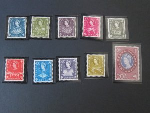 Kenya Uganda Tanganyika 1960 Sc 120-8,135 Bird set MNH