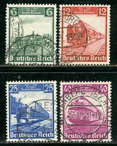 Germany Reich Scott # 459 - 462, used