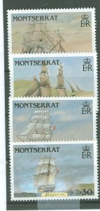 Montserrat #618-621  Single (Complete Set)