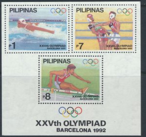 Philippines  SC#  2172A  MNH  Barcelona Olympics  1992 see details & scans