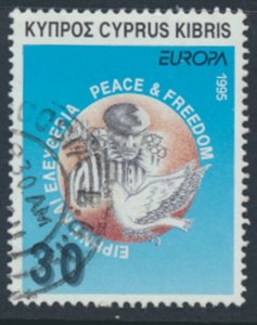 Cyprus  SG 884 SC# 864 Used Europa 1995  see details & scans