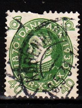Denmark -  #219 Christian X - Used