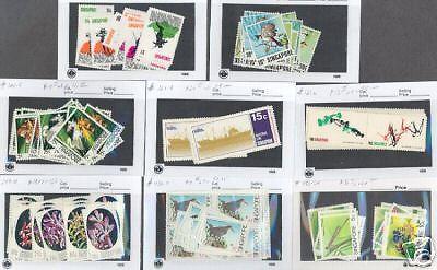 SINGAPORE LOT OF MINT NEVER  HINGED SETS DUPLICATION