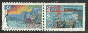 Can #1223-34   pair   used VF 1989 PD