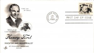 #1286a Henry Ford - Artcraft Cachet  