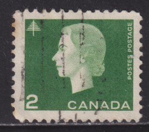 Canada 402 Queen Elizabeth II Cameo 2¢ 1963