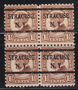 Precancels - Syracuse, NY PSS# 582-42