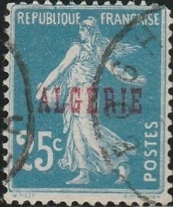 Algeria, #13 Used  From 1924-26