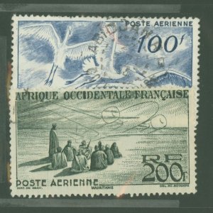French West Africa #C13-4 Used