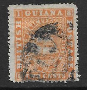 British Guiana Scott #59 Used c Ship  2015 CV $17