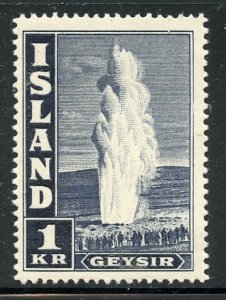 Iceland # 208B, Mint Never Hinge. CV $ 9.50