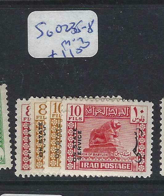 IRAQ   (P2803B)  OFFICIAL   SG O 235-8        MOG