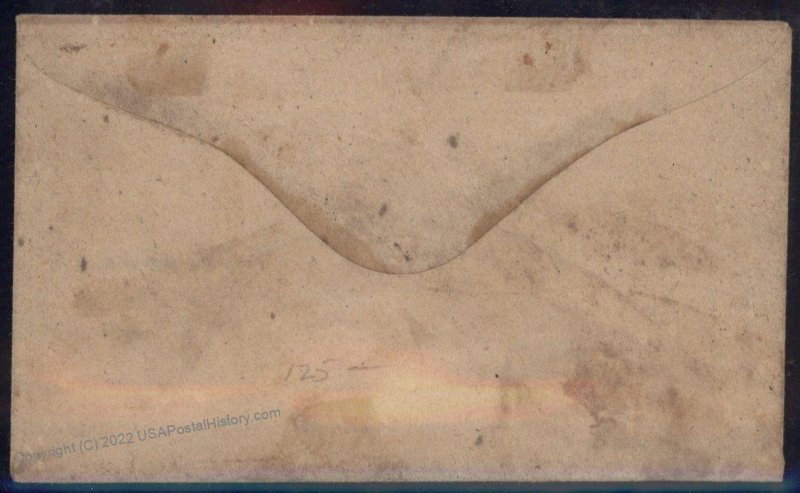 CSA #12 Civil War Confederate Cover Spartanburg SC 92710