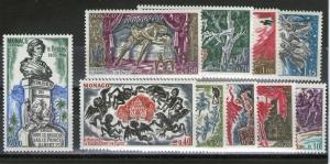 Monaco 712-720,C75 MNH
