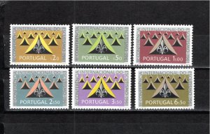 Portugal 1962 MNH Sc 885-90