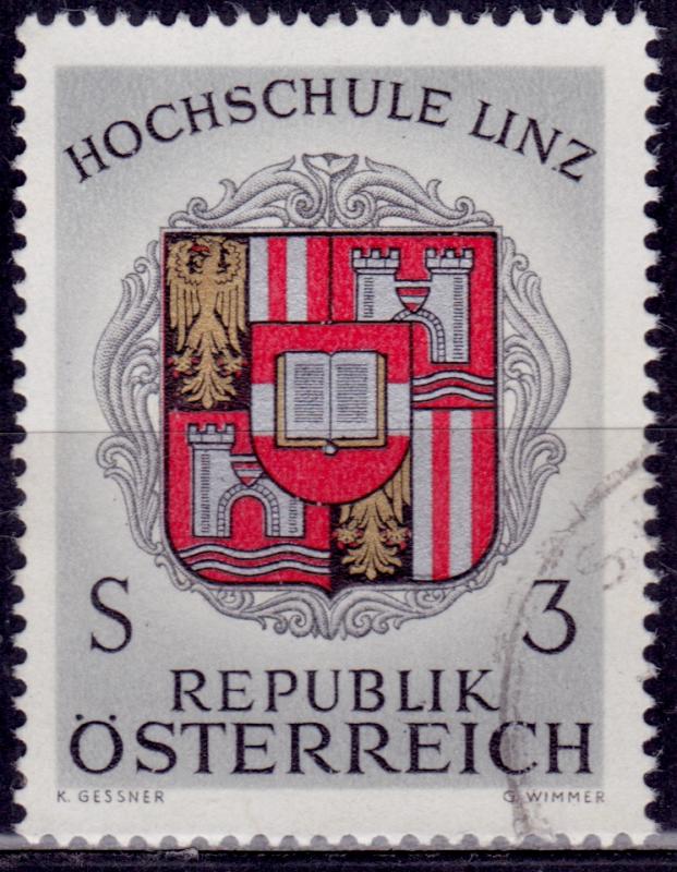 Austria, 1966, Linz Coat of Arms, 3s, sc#784, used
