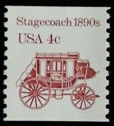 2228  4c Stagecoach, Coil  Mint NH OG