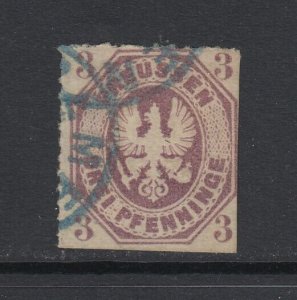 Prussia (German States), Scott 14, used