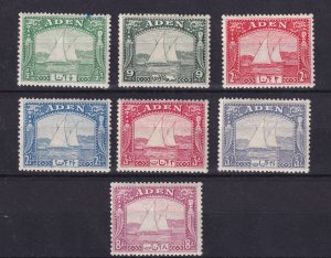Aden KGVI 1937 Set To 8As SG1/8 MH BP16150