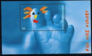 Germany 2002, Scott#2178 MNH, For Children, souvenir sheet